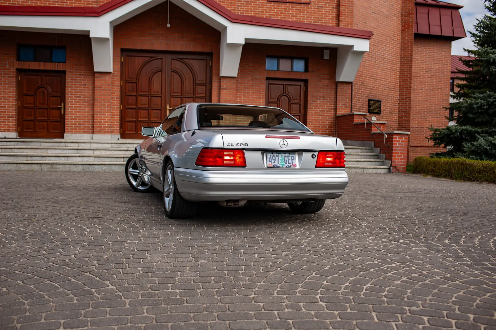 Sesje zdjęciowe — Mercedes 560SL